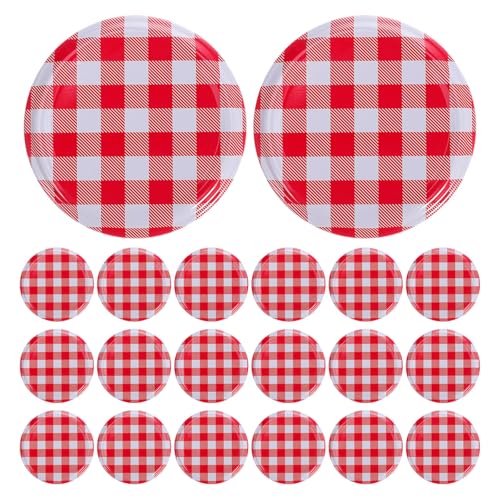 Tapas de boca ancha herméticas 65mm para mermeladas zumos y tarros Mason tradicionales 2