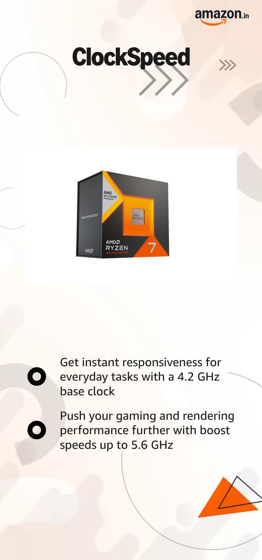AMD Ryzen 7 7800X3D Desktop Processor