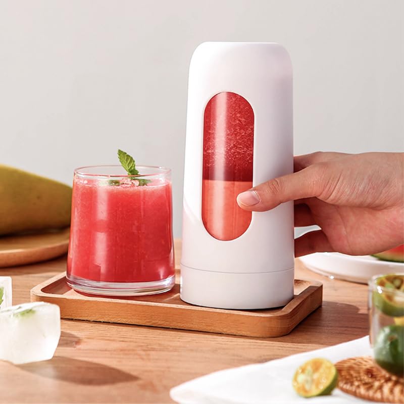 Rechargeable Portable Blender with Stainless Steel Blade, Electric Juicer for Nutrient Rich Blended Juices, 300ml Cup Capacity, Juice Extractor (Z02 Portable Juice Cup (Color Box