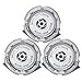 haodene cabezales de afeitado HQ8, 3 pcs HQ8 cabezales de afeitado de repuesto coupe-lames de afeitar Universal para Philips Serie 5000 SH50/51/52 HQ8 afeitadora