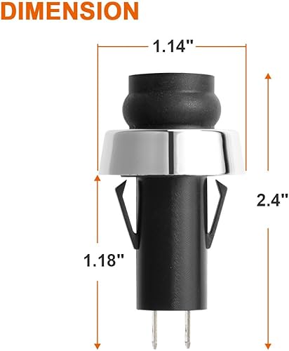 Miniatura 2 de BBQ Future 66220 Interruptor de botón de encendido con 67136 cables de repuesto para Weber Spirit II 210 Series, Spirit II E-210, Spirit II S-210