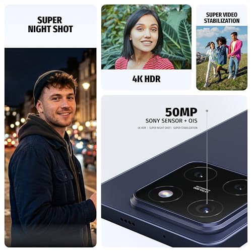 Image of Wobble One 5G (8GB+128GB) | 50MP Epic Front Camera | Dual 4K HDR | Dolby Vision AMOLED | Zero Bloatware Android 15 | Sony LYTIA 600 OIS | Dimensity 7400 | Nova Blue