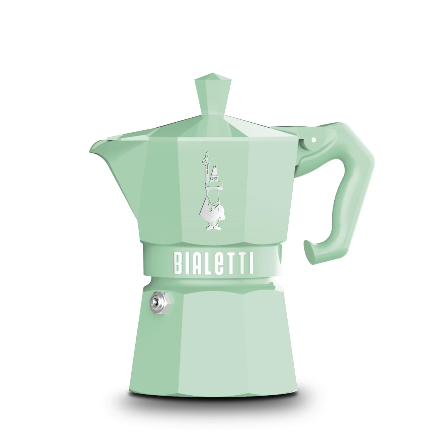 Cafetière Italienne 3 Tasses Vert Pastel - 0009057