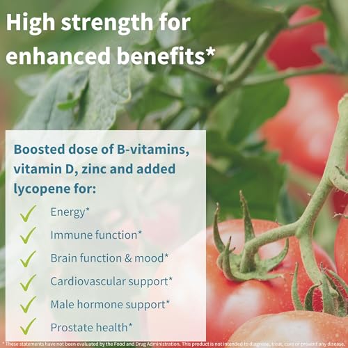 Image of Igennus Methylated Men's Multivitamin with 22 Actives, Added Lycopene for Antioxidant Support, High Potency B12, Sustained Release, Pure & Clean, Non-GMO & Halal, 180 Tablets