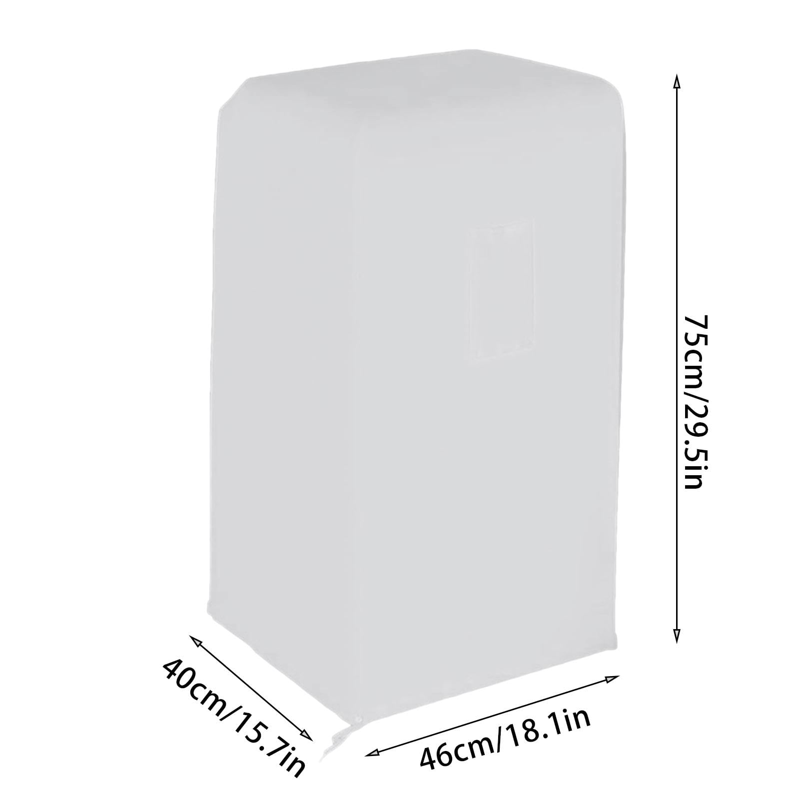 Copertura Per Condizionatore Portatile - Antipolvere, Elastica, 40x46x75 Cm - Foto 3
