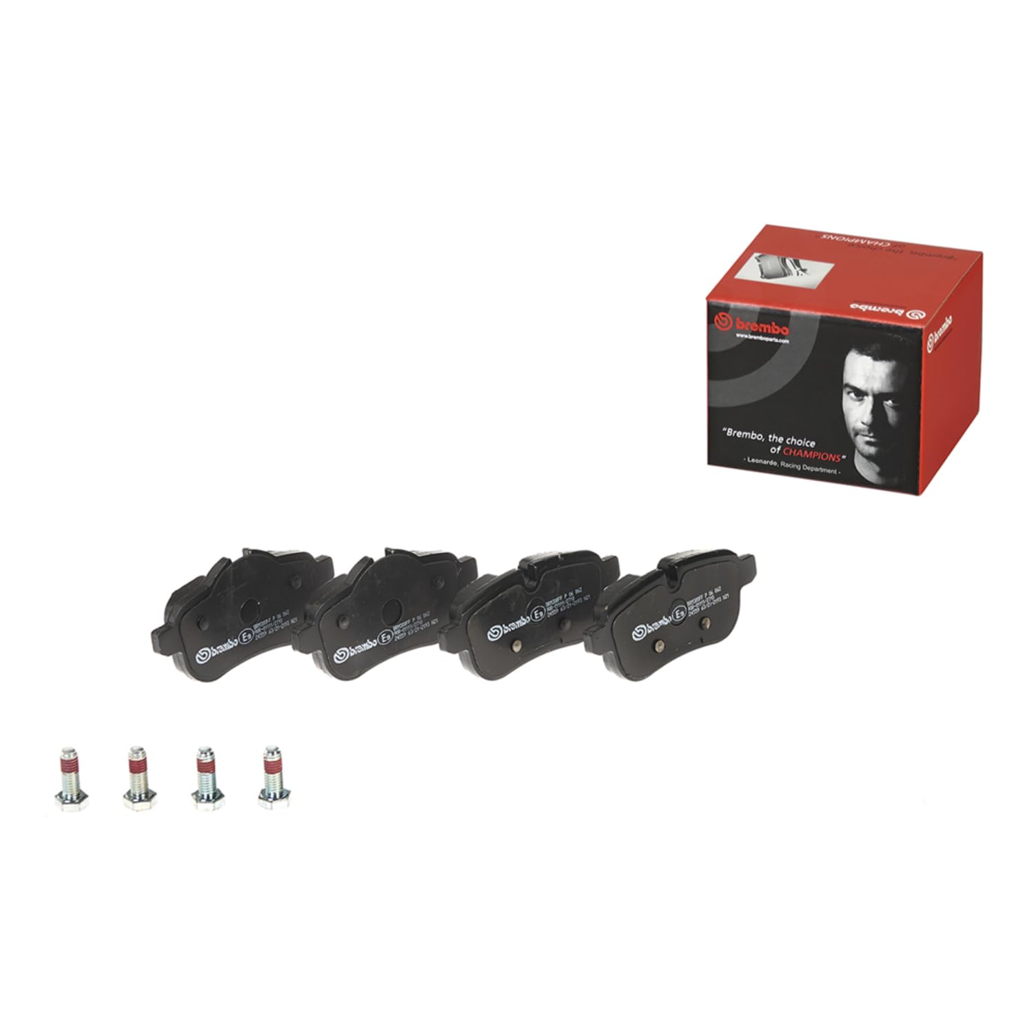 Brembo P 06 062 komplet klocków hamulcowych, hamulec tarczowy – (4-częściowy)