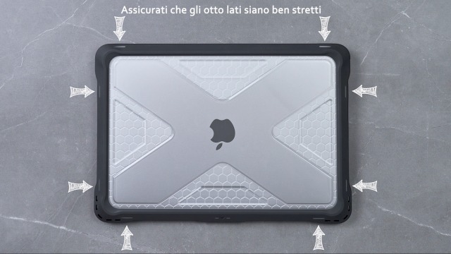 Custodia Protettiva FINTIE Per MacBook Air 13" - Antiurto E Resistente Per Modelli 2018-2022 - Foto 6