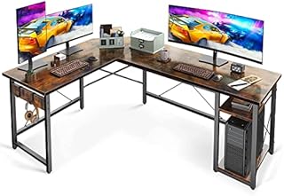 Coleshome L Shaped Computer Desk 66