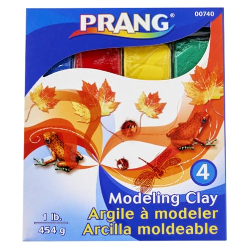 PRANG - 740 Prang Non-Toxic Clay Stick, 1 lb, Assorted Color - 221532