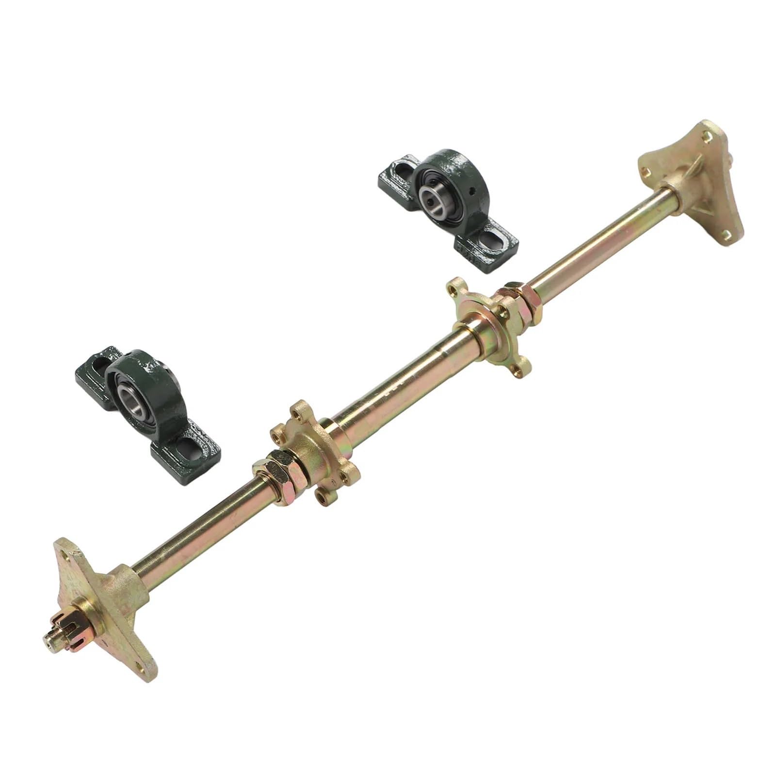 Ejes cardán para moto Kit de eje trasero para kart de 24 pulgadas, bujes  metálicos antiimpacto,