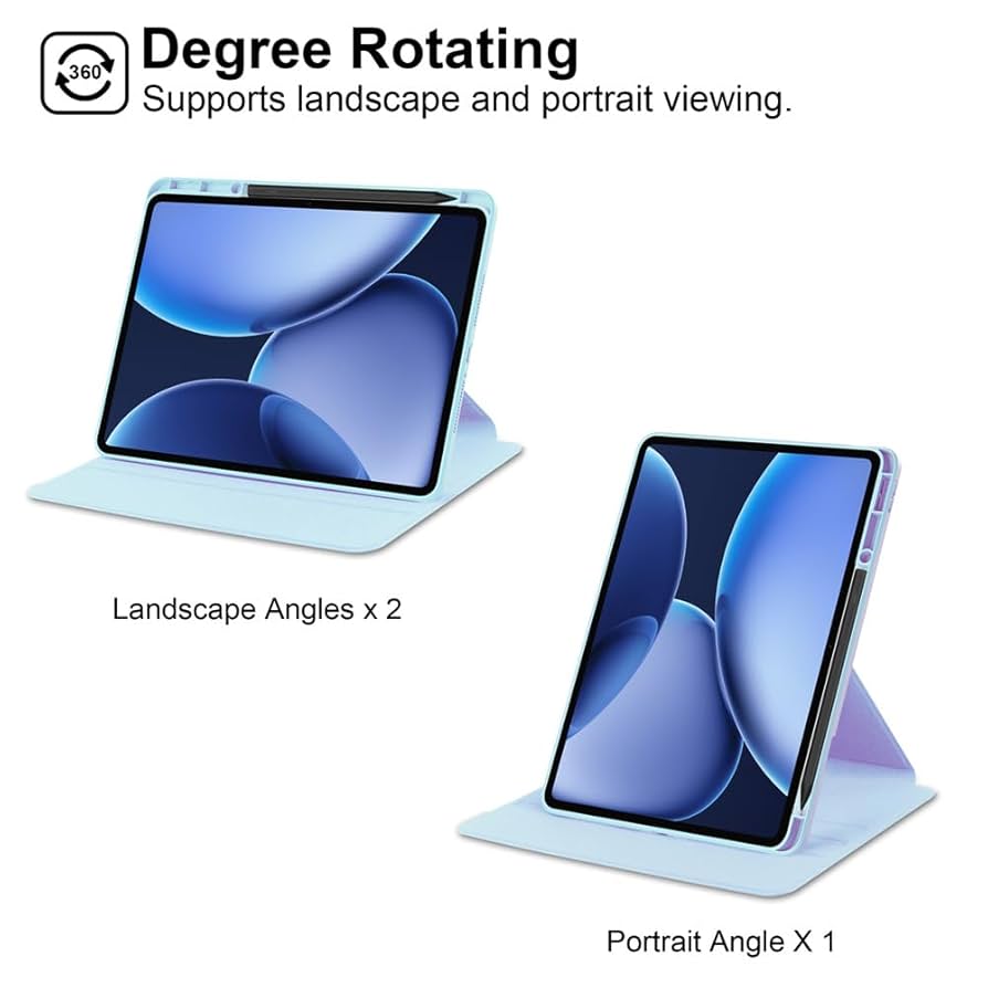 Oneplus Pad 3 Blue 純正ペン＋純正ケース 360° Rotation for OnePlus Pad 3 Case 13.2'' with Pencil