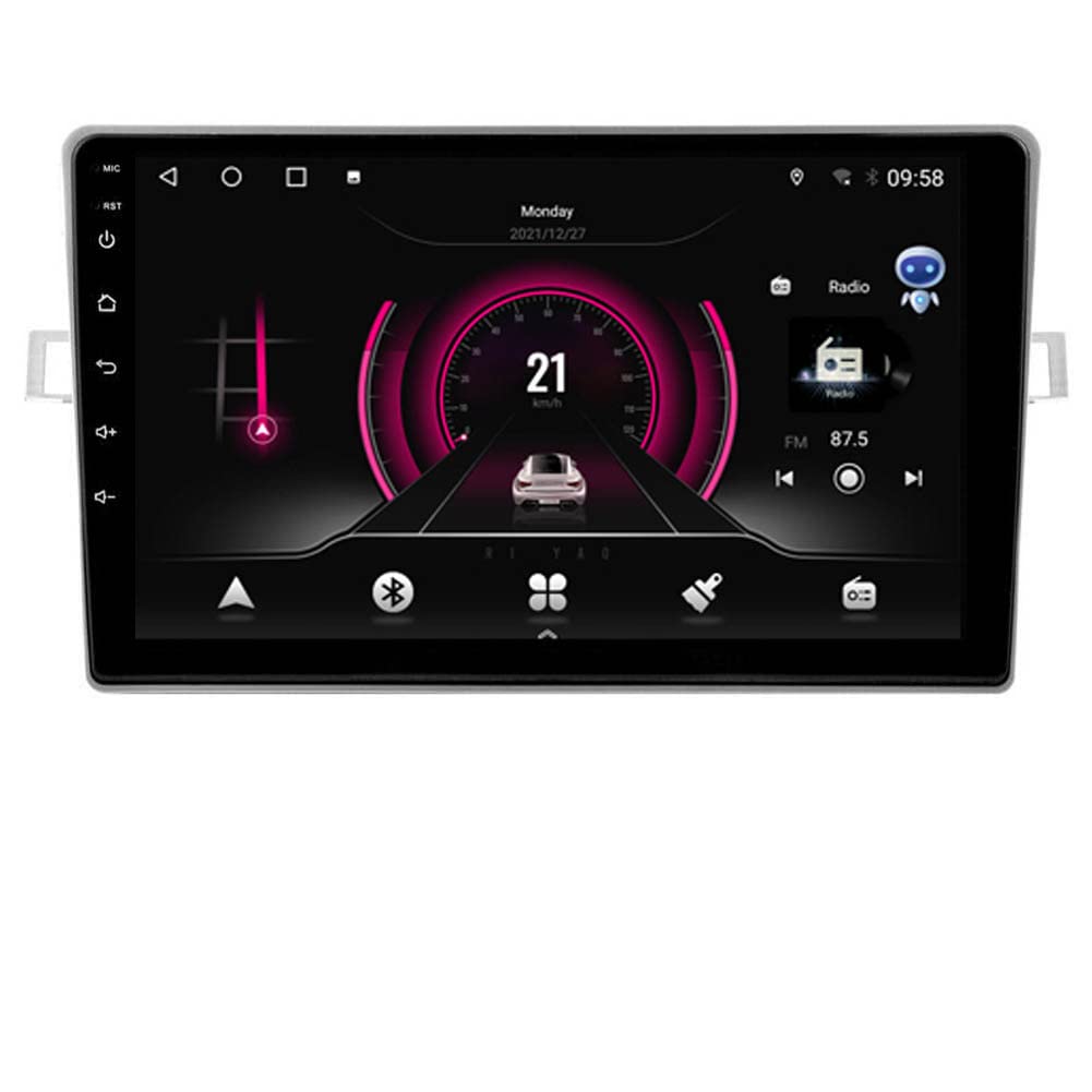 Android 13 QLED Carplay für Toyota Verso R20 2009-2018 Auto Stereo GPS Navi Sat Radio 9 Zoll Haupteinheit im Armaturenbrett BT WiFi 32 GB Lenkradsteuerung