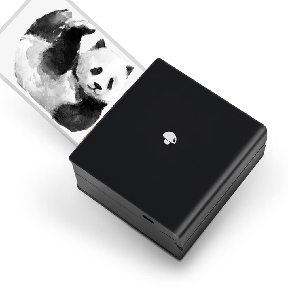 Memoking Thermal Mini Printer Portable Photo Printer - M02 Inkless Pocket Printer - 2" Mini Sticker 