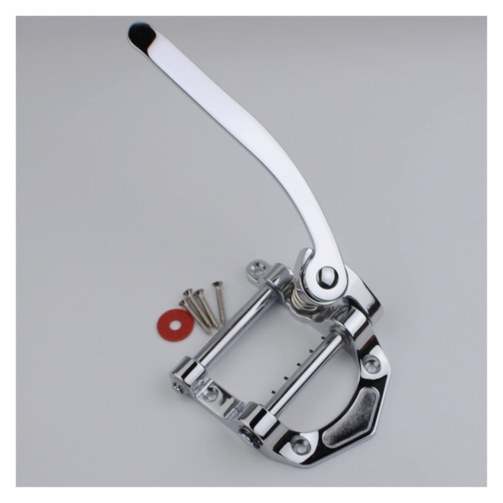 Cromato Chitarra Elettrica Tremolo Vibrato Bridge Piatto Top Body Guitar Coda Per Chitarra Elettrica Sostituzione delle parti ponte