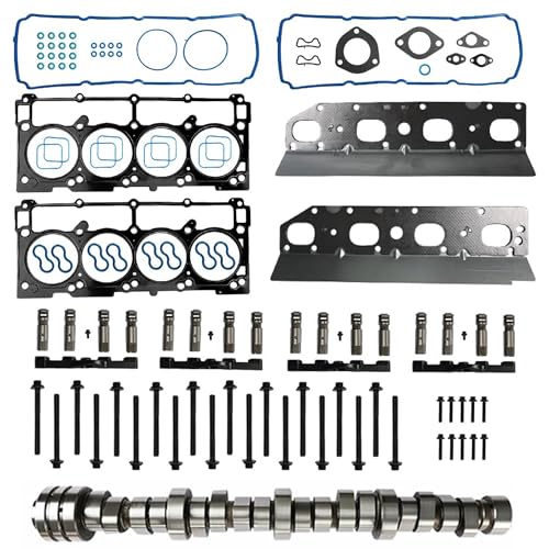 5.7 Cam Mds Lifter Kit With Head Gasket Bolts Camshaft Replacement Fit For Je...