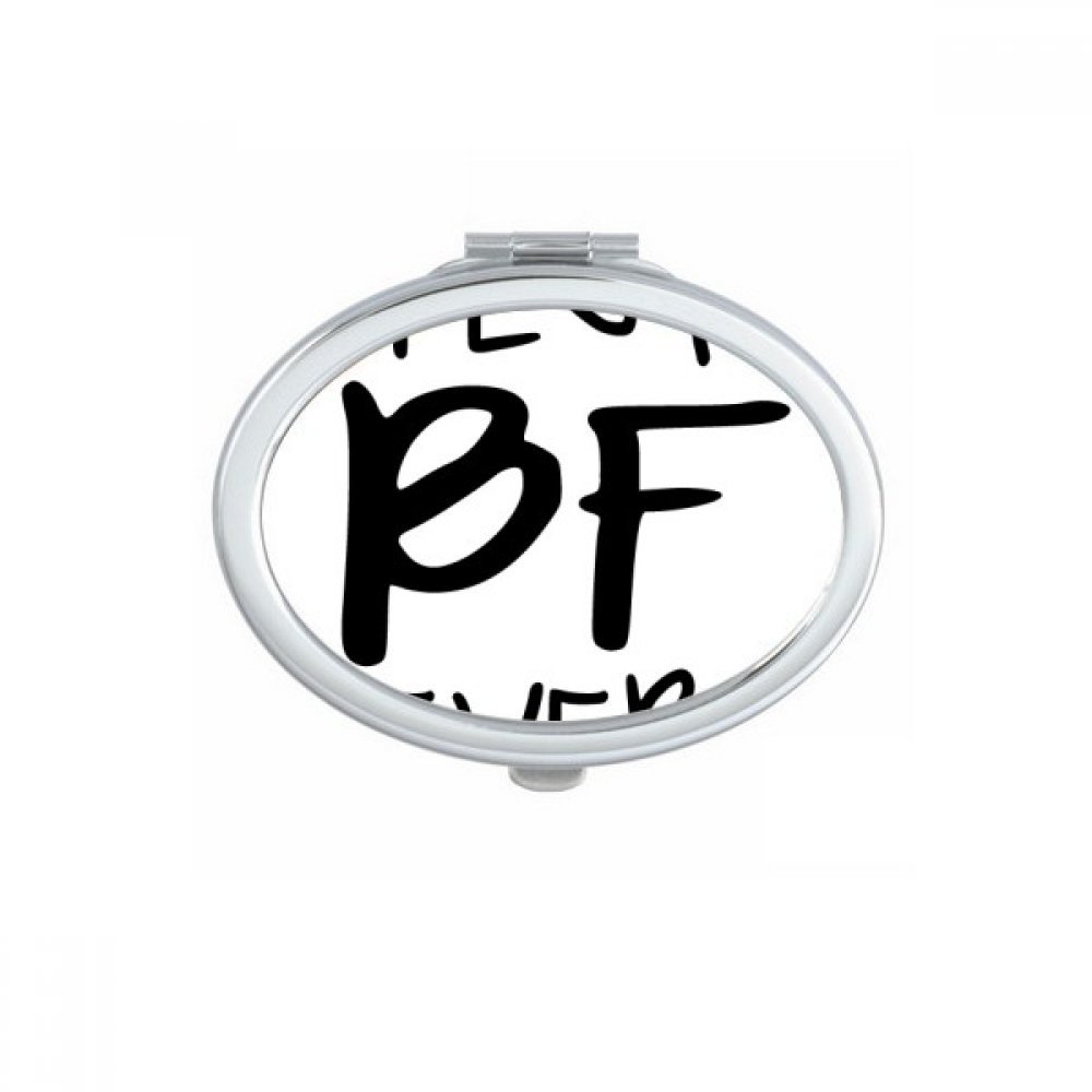 Miroir mignon petit pour retouches maquillage en voyage