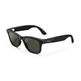Ray-Ban | Meta Wayfarer Large (Gen 2) - Shiny Black, Transitions® Graphite Green lenses