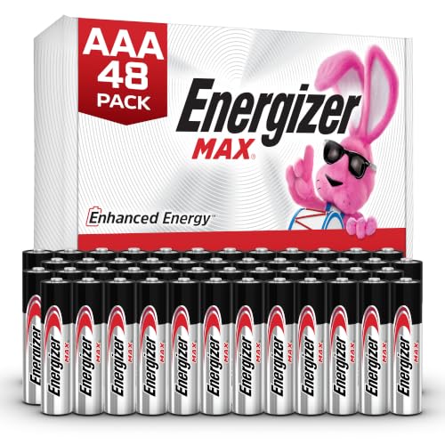Energizer MAX Premium Alkaline AAA Batteries, 48 Count
