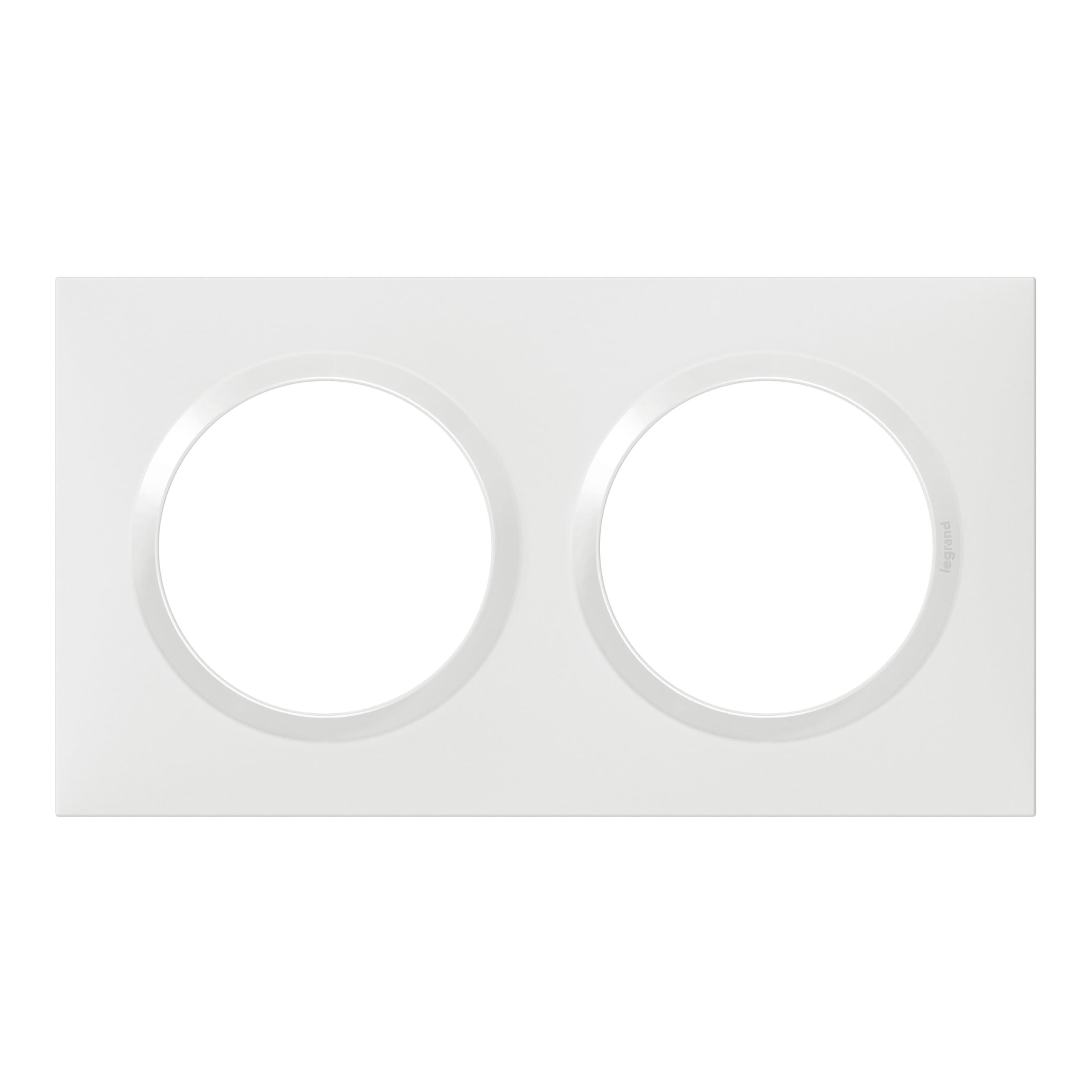 LEGRAND - Plaque Ronde Dooxie 1 Poste Finition Blanc - REF 600980 - View #8
