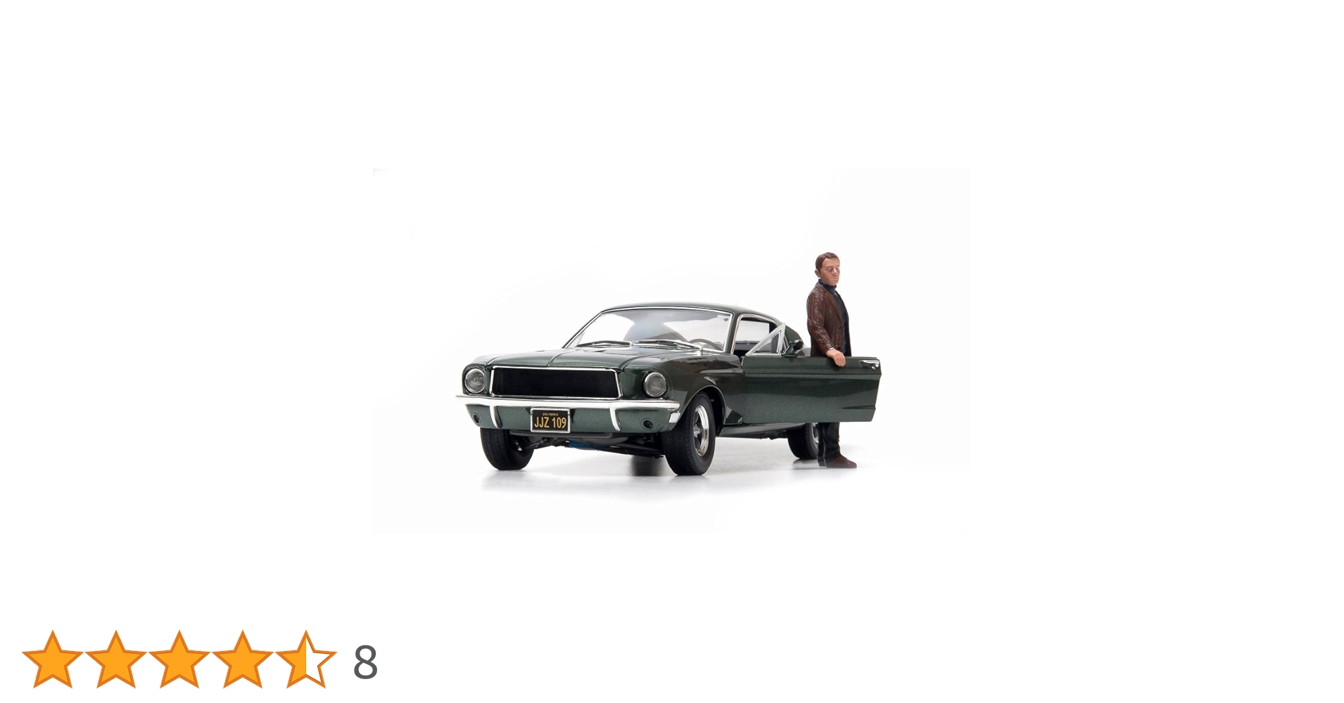 希少オートアート製　映画『ブリット』劇中車　１９６８ムスタングＧＴ　１／１８ Amazon | 1/18 Bullitt (1968)-1968 Ford Mustang GT Fastback