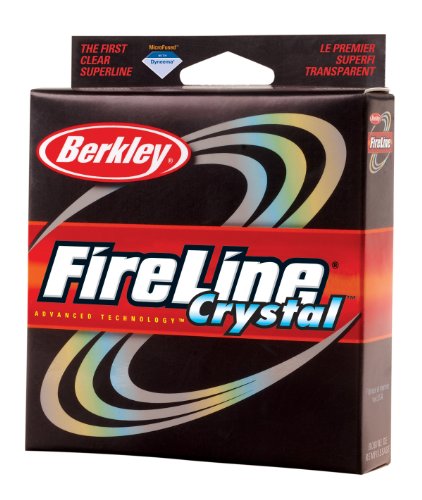 Berkley Fireline Fused Crystal Superline 125 Yd Spool (30/12-Pound,Crystal)