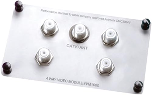 Miniatura 3 de On-Q & AC1060 - Soporte de montaje para estantes, color blanco