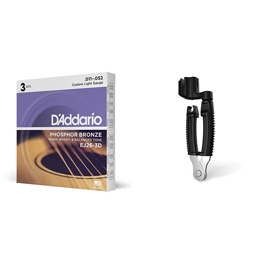 Amazon.co.jp: 【セット買い】D'Addario ダダリオ アコースティック