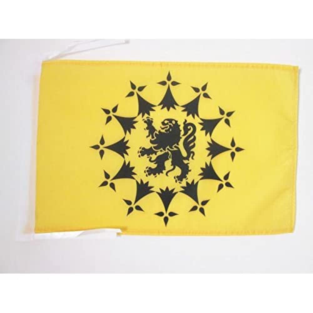 Iran Old Persia Flag 18'' x 12'' cords - Persian SMALL flags 30 x 45cm - Banner 18x12 in - AZ FLAG — view 244