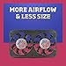 Flex-A-Lite Lo-Profile Dual S-Blade Electric Fan, Pusher-Puller / Reversible Fan (440), Car Accessories, 12-1/8 Inches