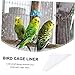 BESPORTBLE 100Pcs Bird Cage Liner Paper Disposable Absorbent Mats for Parrot Cages Leak Efficient Urine Absorption Bird Cage Accessory for Clean Environments