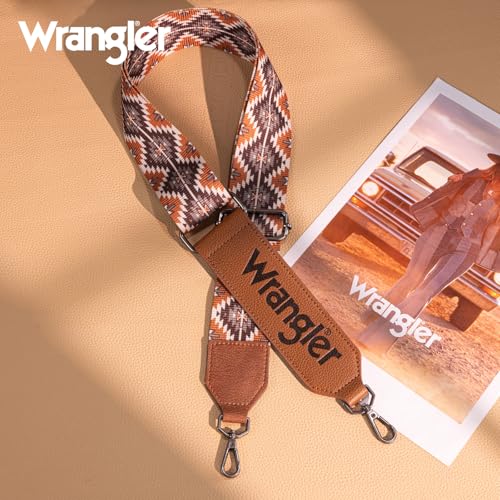 Wrangler Strap Western Purse Straps Replacement Crossbody Handbag Adjustable Aztec Wide Guitar Strap3