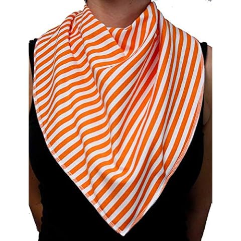 Adult Bandana Bib/Clothing Protector - 4 Sizes Avaliable (Calypso) (Size 4) Cover