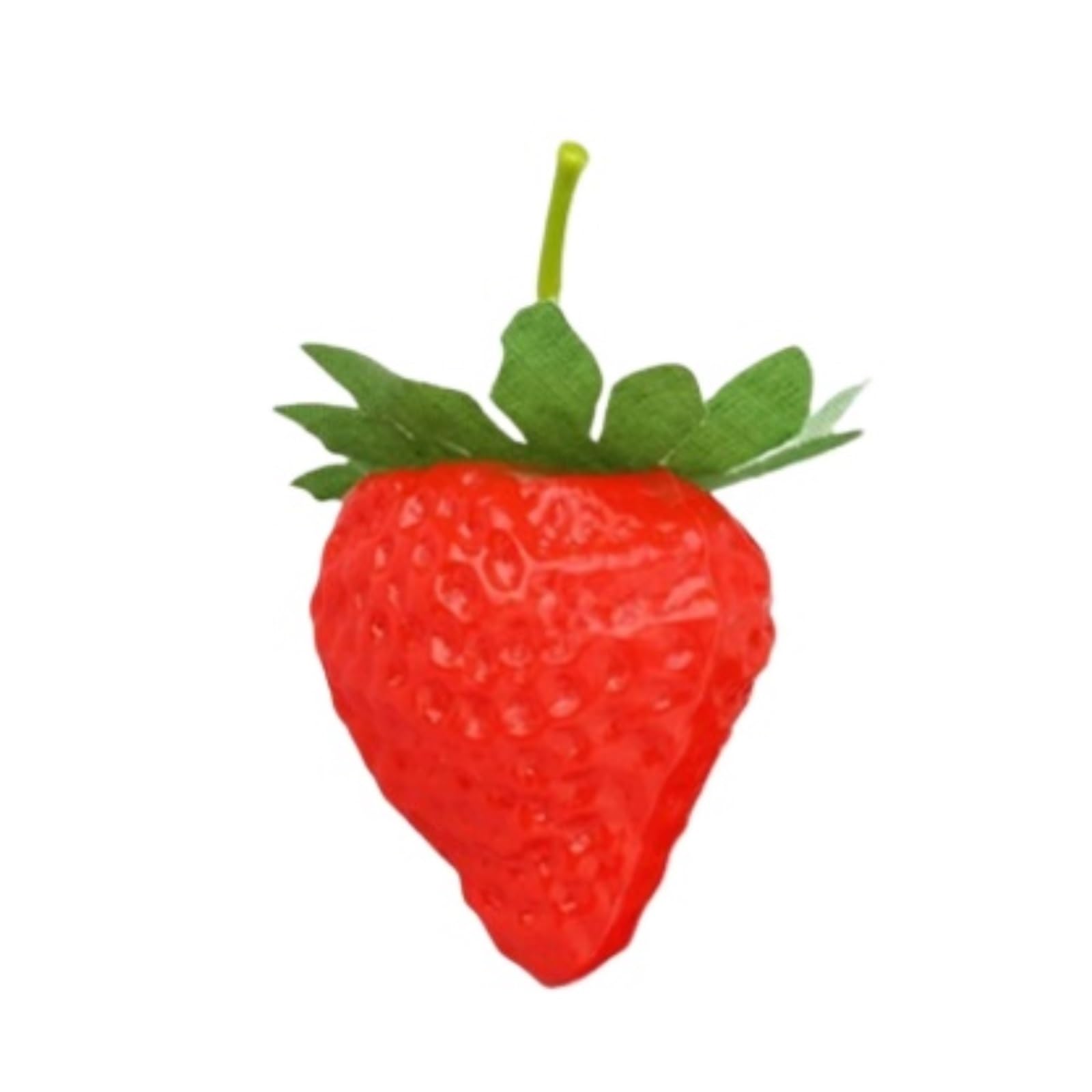 CVdrtyED Reusable Artificial Fruit Display 60 Pieces Artificial Fake Strawberry Fruit Simulation Models For Decoration Kitchen Ornaments