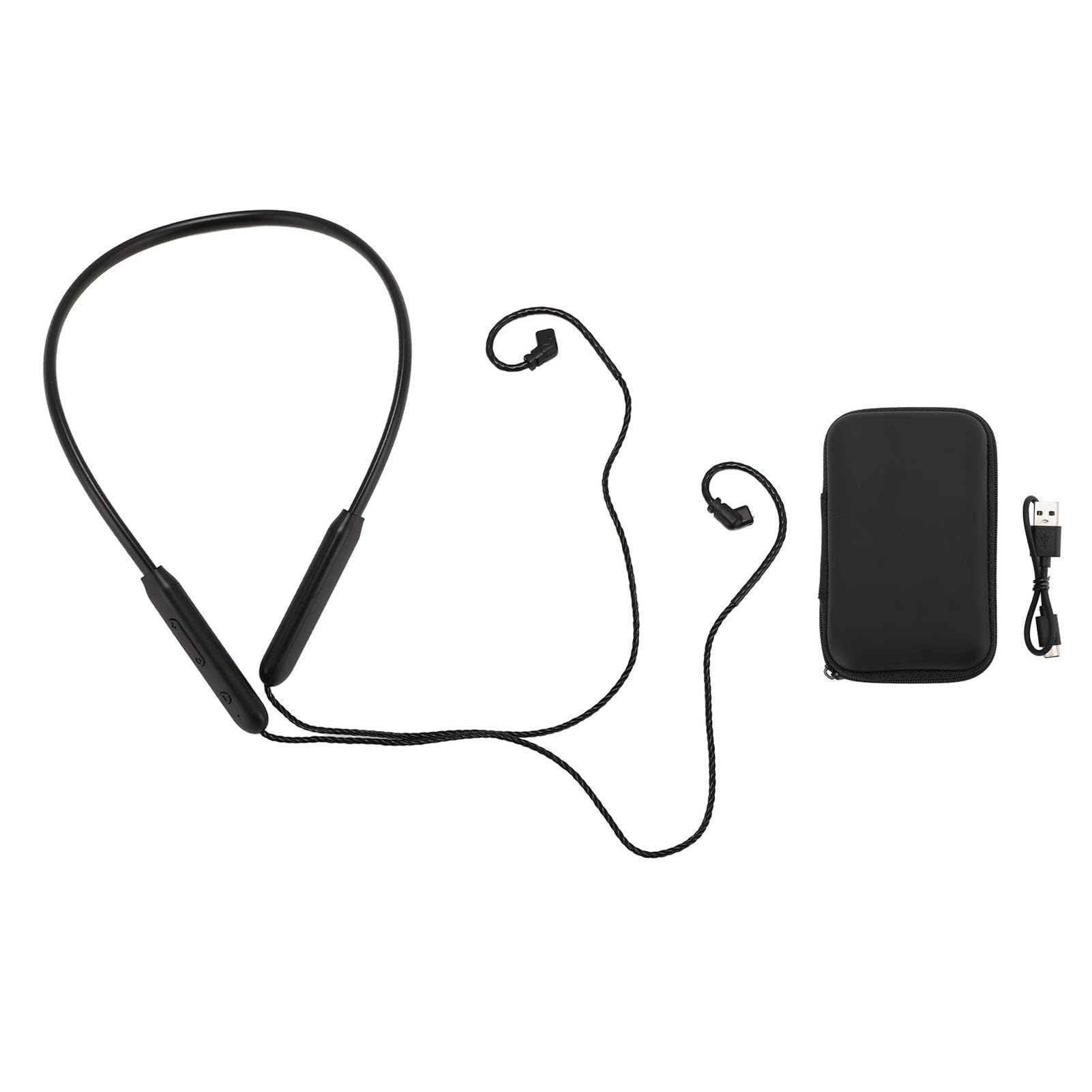 Cryfokt Cavo Adattatore Wireless Bluetooth Compatibilità Migliorata Cavo Auricolari per 2 Pin 0,78 Mm, Bluetooth 5.4 per Amanti della Musica, Materiale TPE