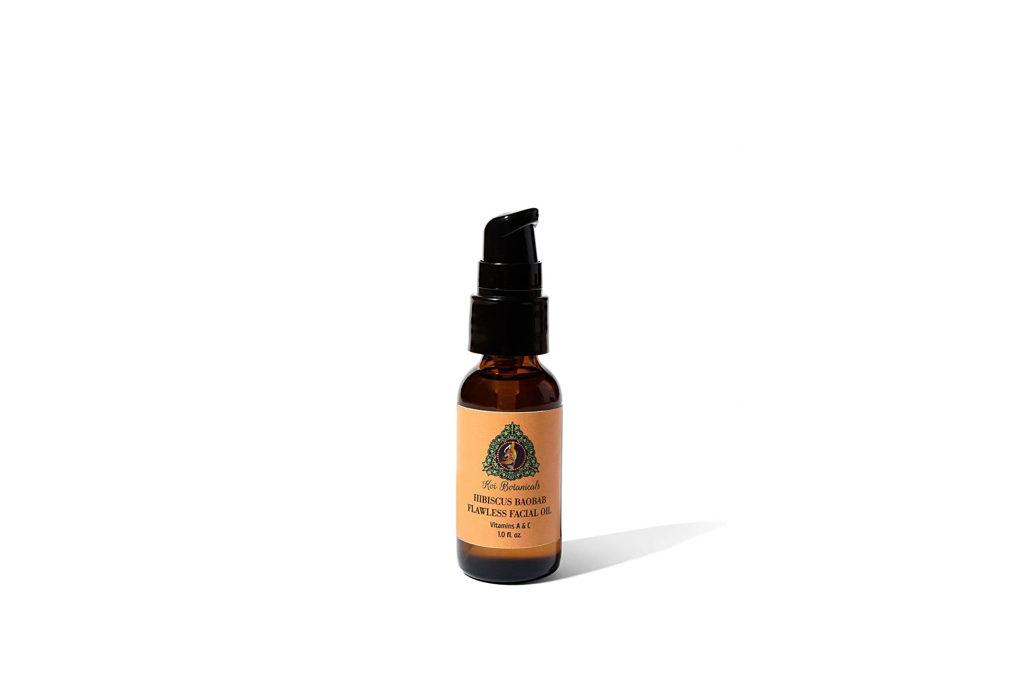 Hibiscus Baobab Flawless Facial Oil 100% Natural Nature's Botox Sensitive Skin Normal Oily Mature Skin