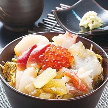 Amazon.co.jp: 7種の彩・海鮮漬丼(100g)×4個 (4人前)【出荷元