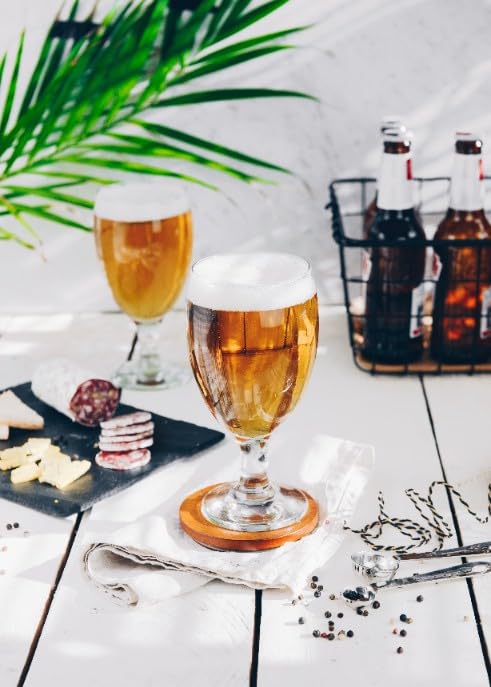 Set 4 Bicchieri Da Birra Glasmark KROSNO 1992 - Pils, Stout, Ale Da 300ml, Lavabili In Lavastoviglie - Foto 10