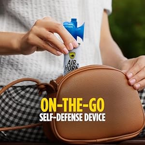 Guard Dog Security Air Horn Defender  Powerful Air Horn for Unrivaled Selfdefense  Audible Up to 1 Mile Away Easy to Use Compact 14 Oz Can Highly Effective Protection 25 Bursts  Cucciolini Doodles Guard dog security air horn defender  powerful air horn for unrivaled self defense  audible up to 1 mile away easy to use compact 1 4 oz can highly effective protection 25 bursts   cucciolini doodles