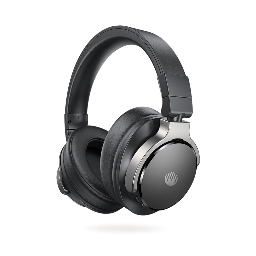 SEEKEN Soundbreeze Eternity Active Noise Cancelling Headphone - Black | 20 Hours Playtime | Long Battery Life | Premium Design | High Sound Quality.
