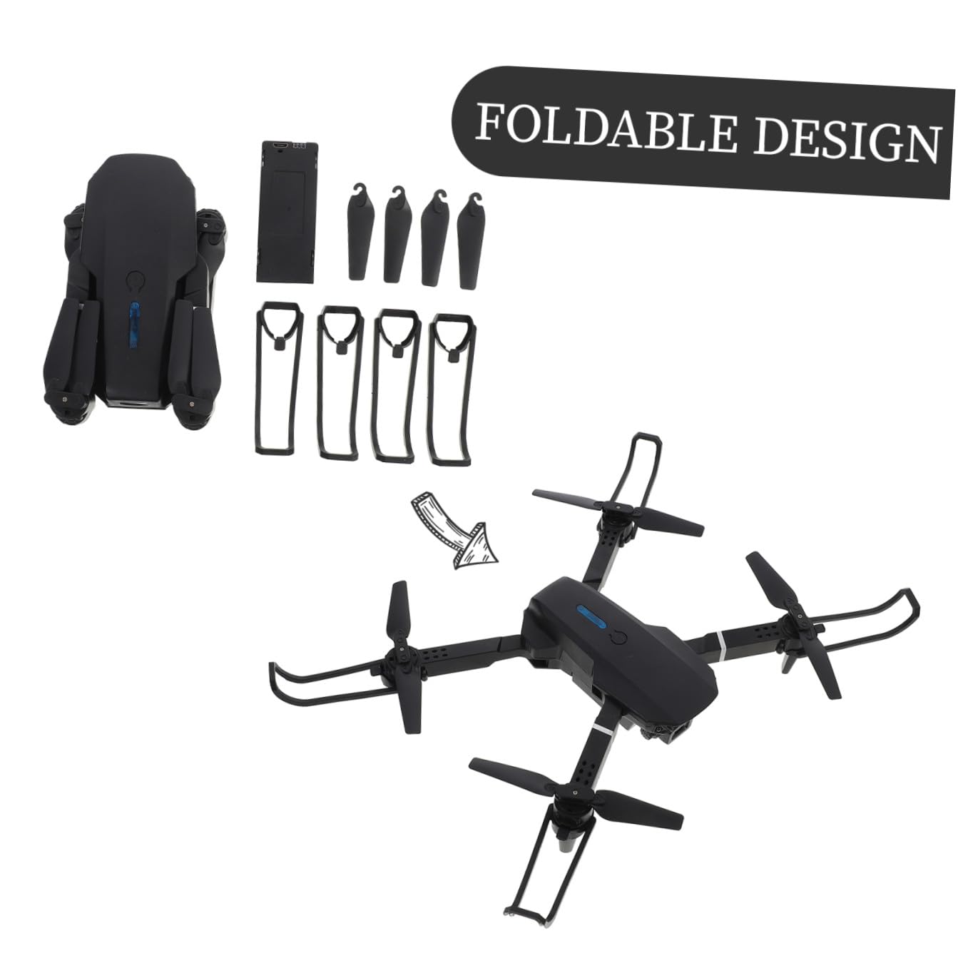WOONEKY 1 Pc doppio drone aerei radiocomandati aereo radiocomandato caricamento USB giocattoli Drone con fotocamera 1080p quadricottero doppio gps della batteria Giocattolo 4k
