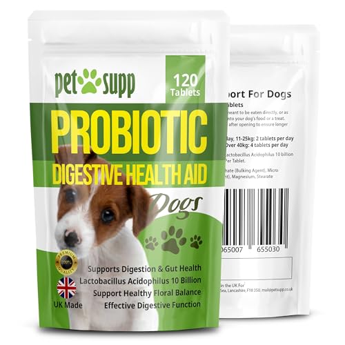 Probiotics for Dogs - 120 Tablets
