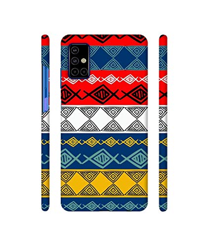 Image of Amazon Brand - Solimo Back Cover for Samsung Galaxy M51 (Plastic Multicolor)