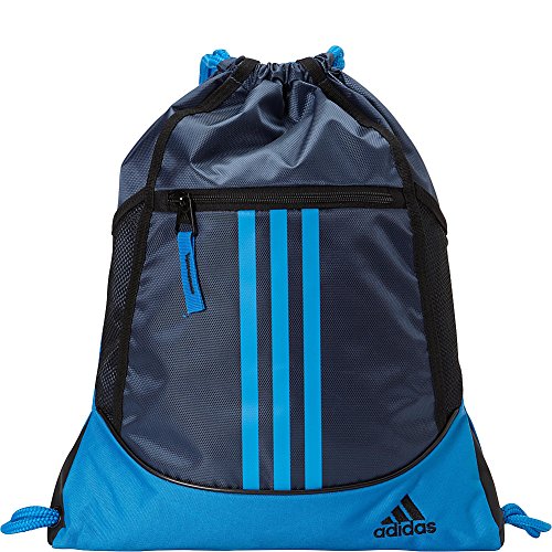 Image of adidas Alliance II Sackpack, Flash Red /Black, 18 x 13.75-Inch