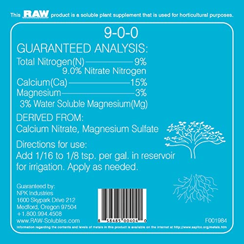 RAW CalcioMag 2oz Combo esencial para plantas miniatura 6