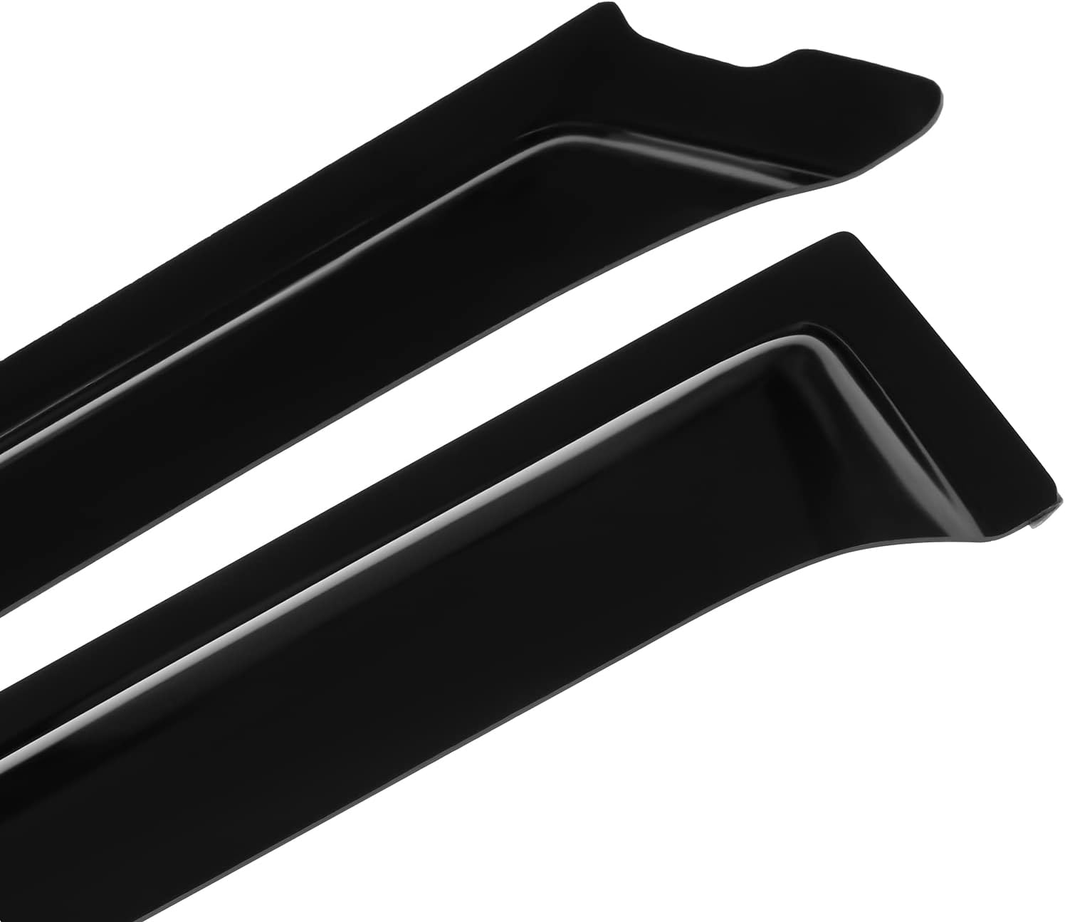 OCPTY Compatible with 2002-2006 for Toyota for Camry Tape-on Rain Guards Side Window Wind Deflectors 2PCS Front+2PCS Rear Window Visors