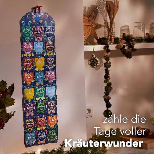 Pukka Bio Tee Adventskalender 2026, Geschenkset, 24 Teebeutel – Ansicht 2