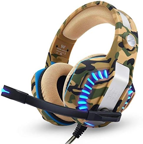 PS4 Headset Gaming Headset for PC Xbox One Headphones with Mic Headset for Gaming Computer