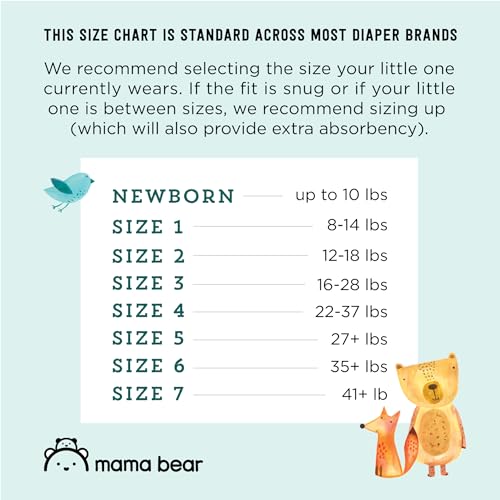 Mama Bear Amazon Brand - Mama Bear Gentle Touch Diapers thumb #4