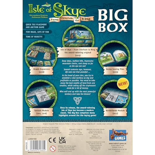 Isle of Skye from Chieftain to King Big Box juego de mesa miniatura 3