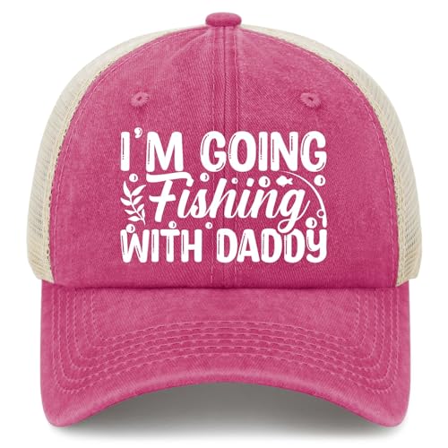 I'm Going Fishing with Daddy Baseball hat Cycling Cap for Mom